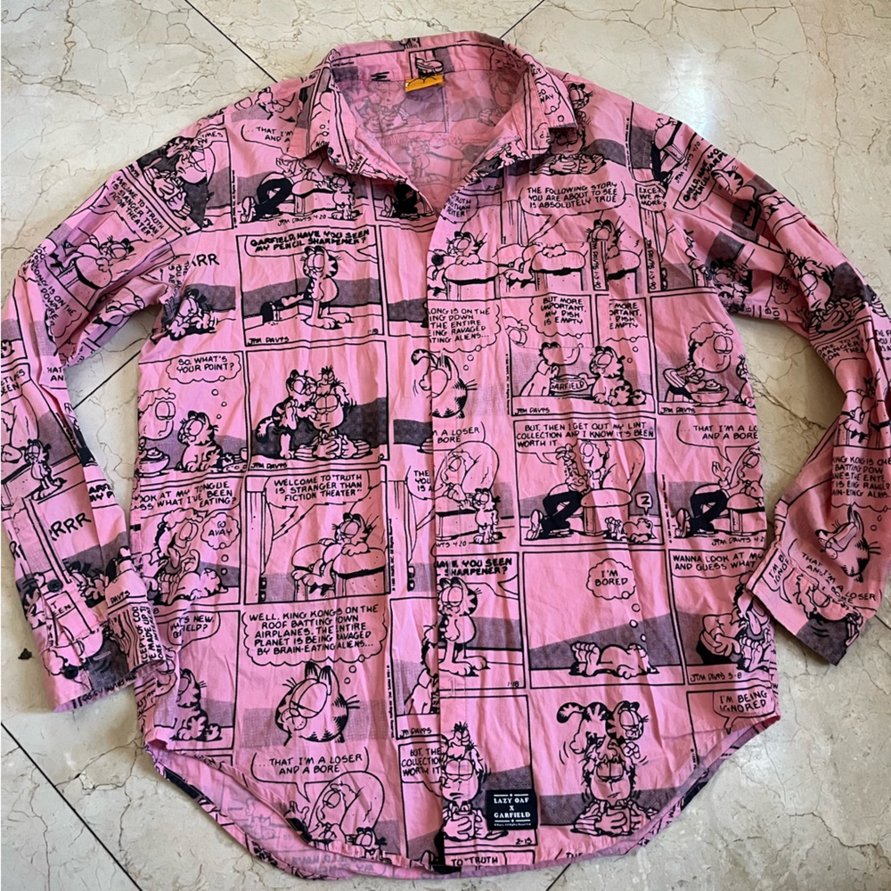 Rare Lazy Oaf x Garfield Shirt